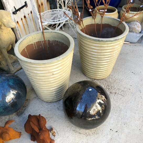 Pots de jardin (lot de 2) - la grange - le conquet